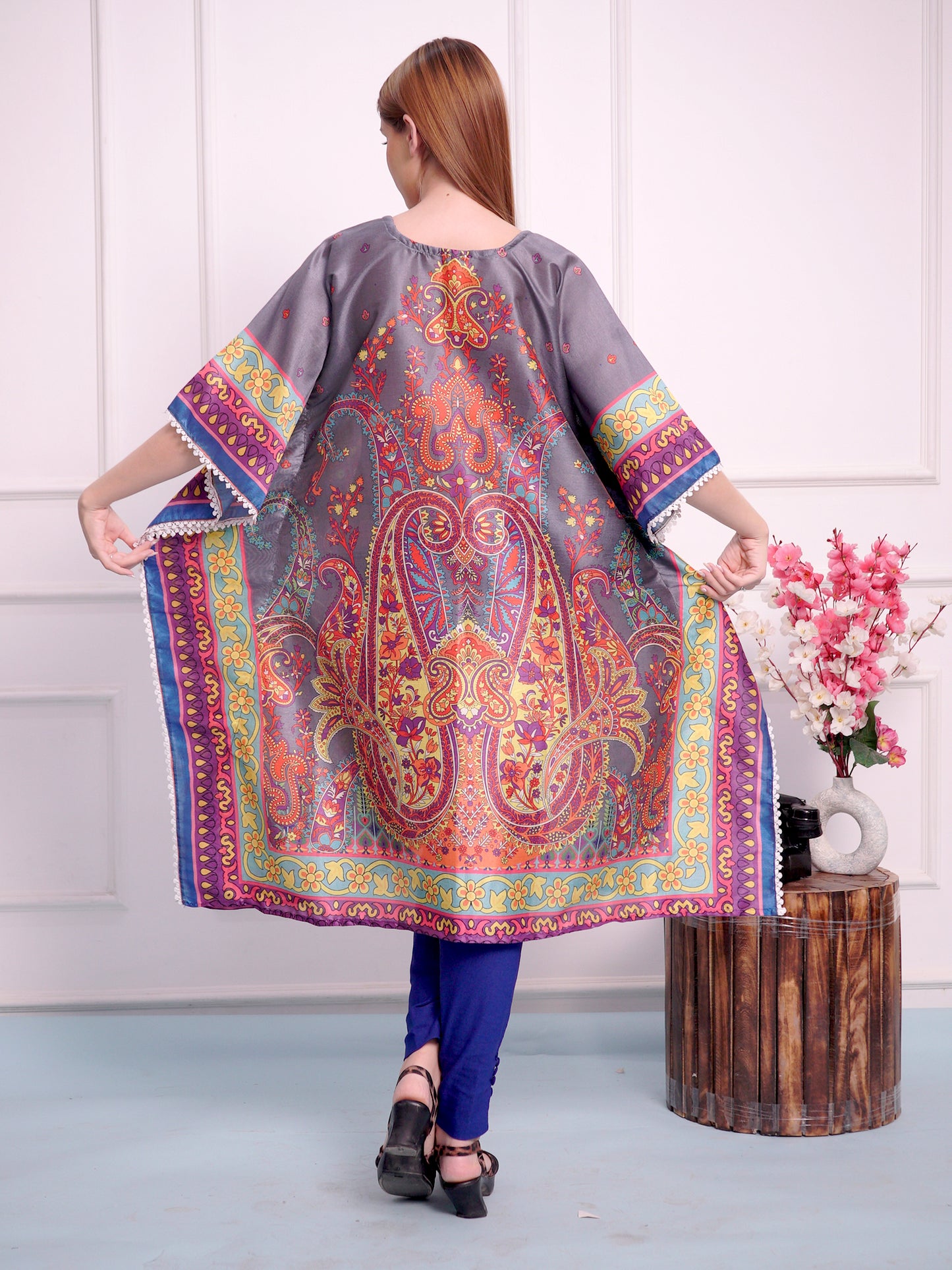 Traditional Print Kaftan set