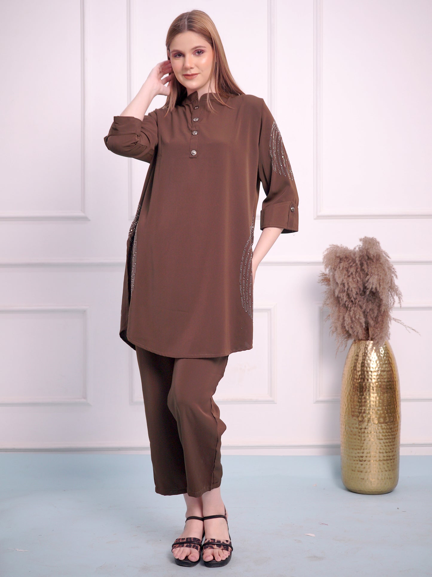 Party Wear Coco Dress- Cord Set