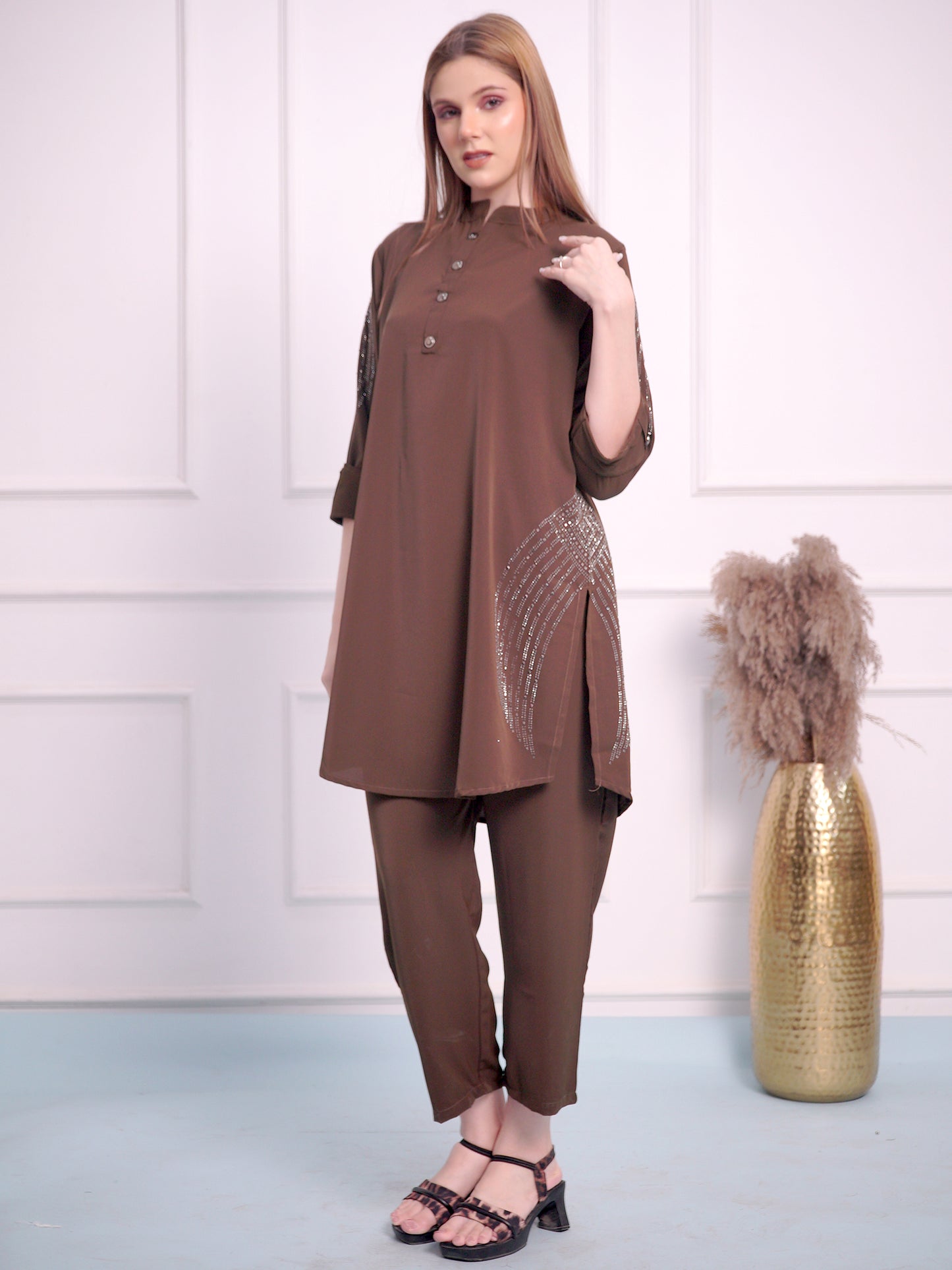 Party Wear Coco Dress- Cord Set