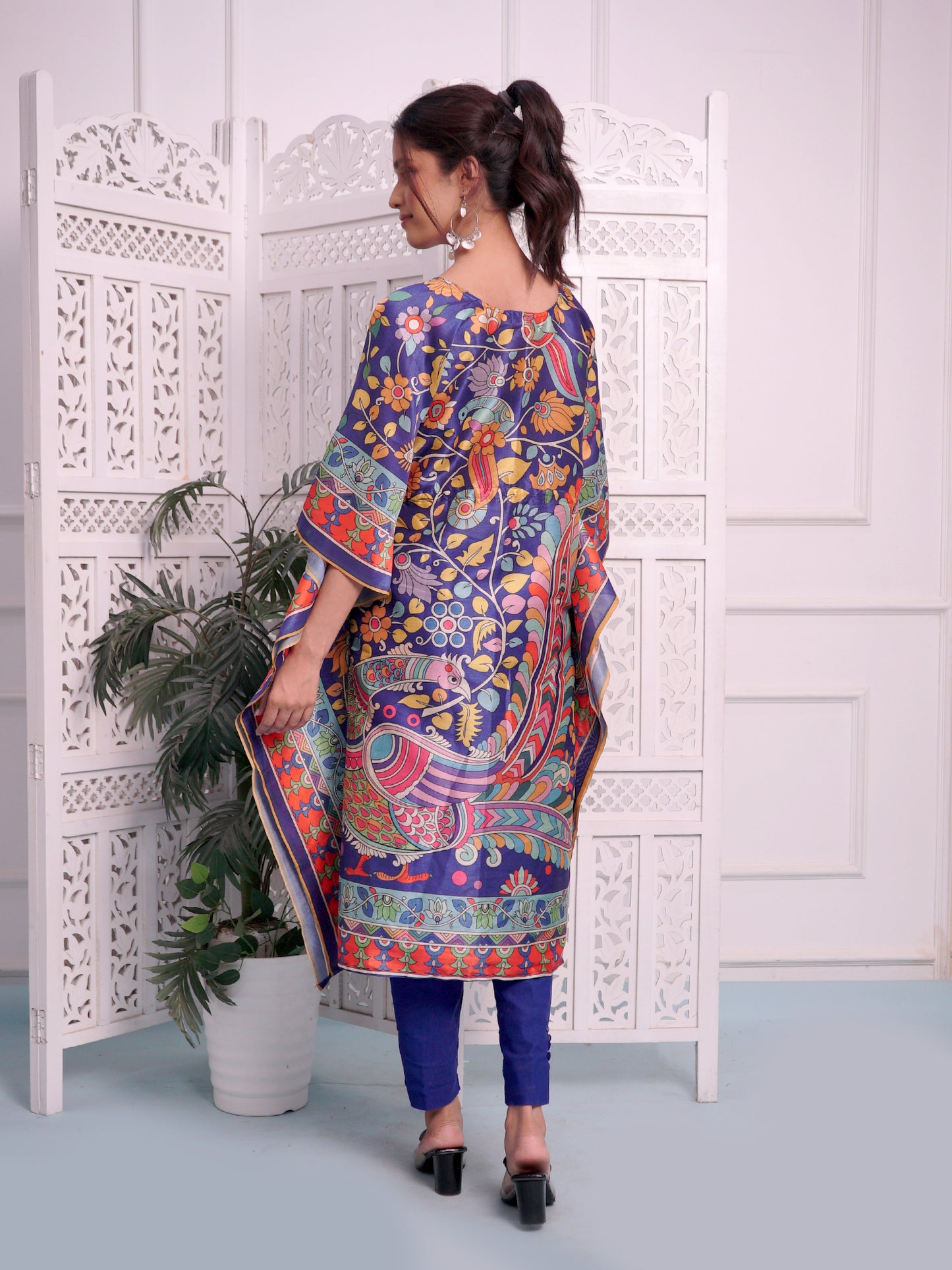 Classic Print Kaftan Set