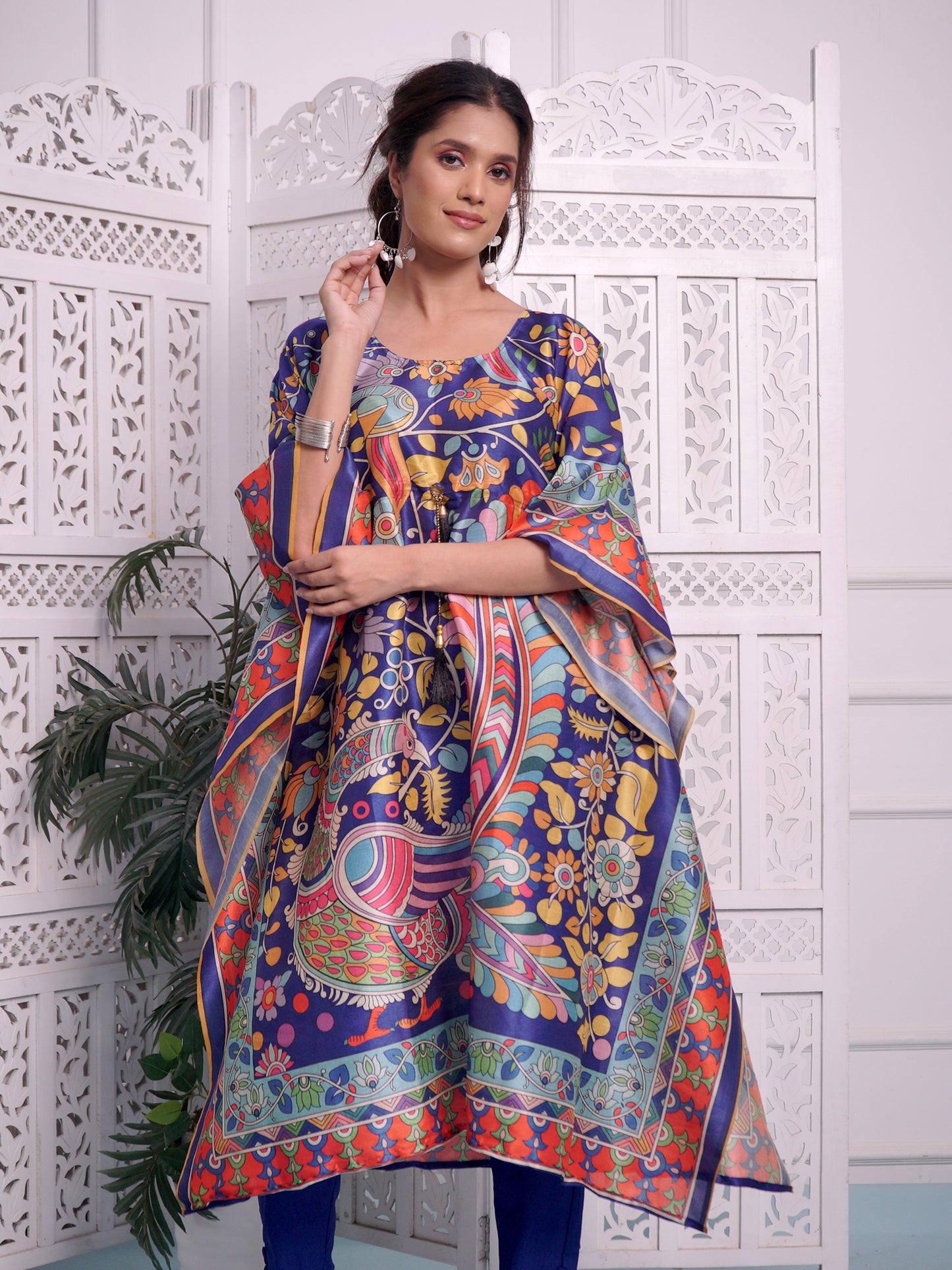 Classic Print Kaftan Set