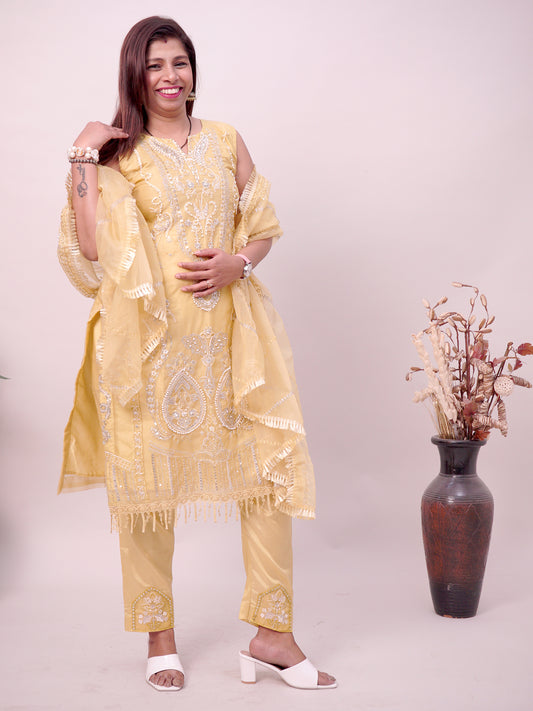 Ladoo A LIne Suit