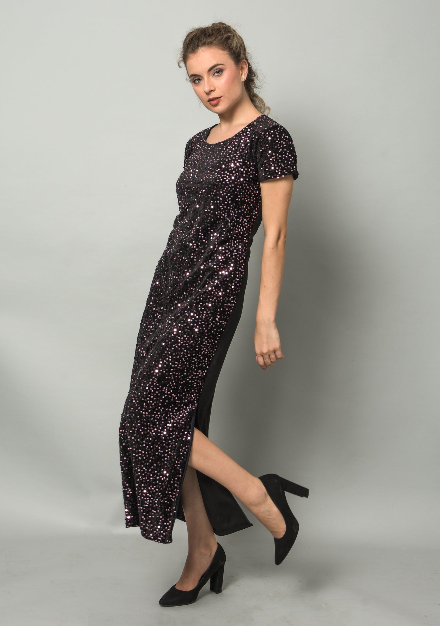 Wine Sequin Dress for women | Girls | Ladies