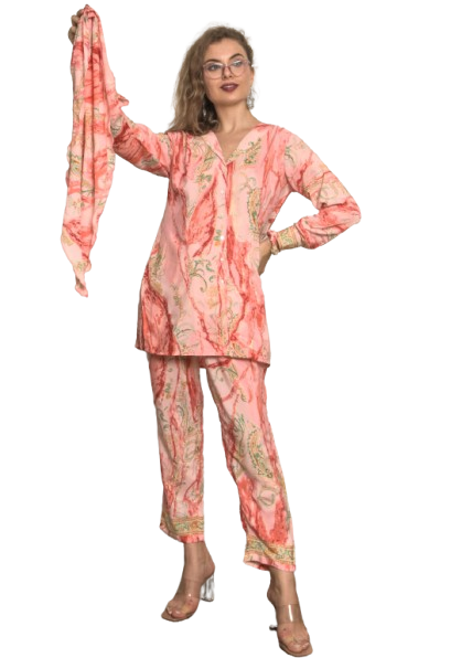 Cord Set with Muffler for women/Girls