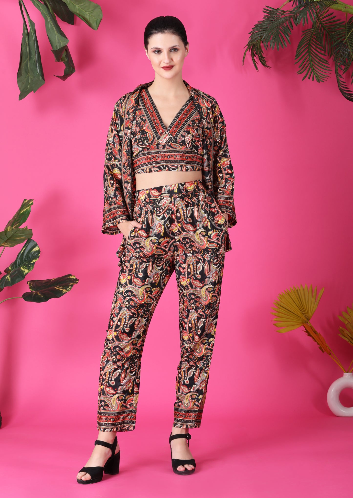 Printed Co-Ord Set for Women's