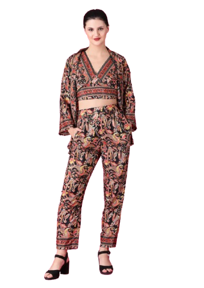 Printed Co-Ord Set for Women's