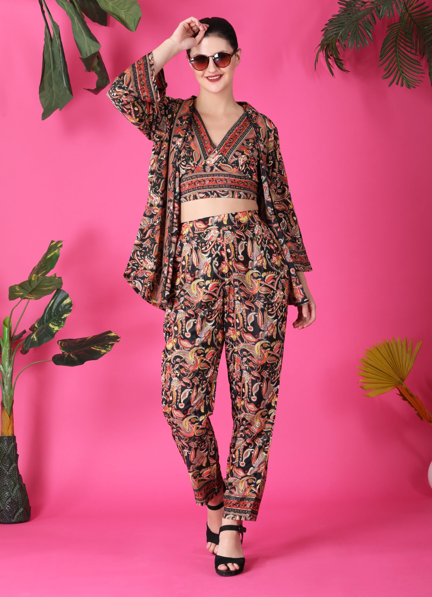 Printed Co-Ord Set for Women's