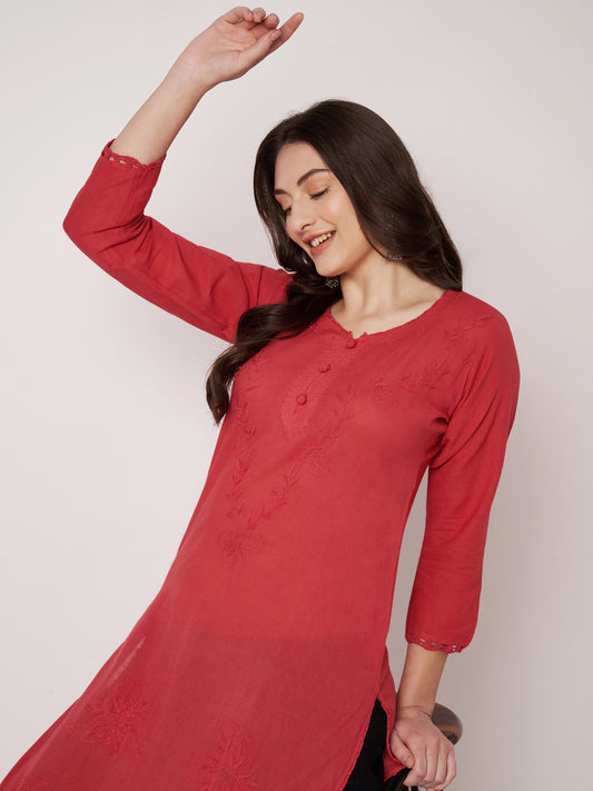 Kuberakshi -Chikankari Kurtis-  |women |Girls