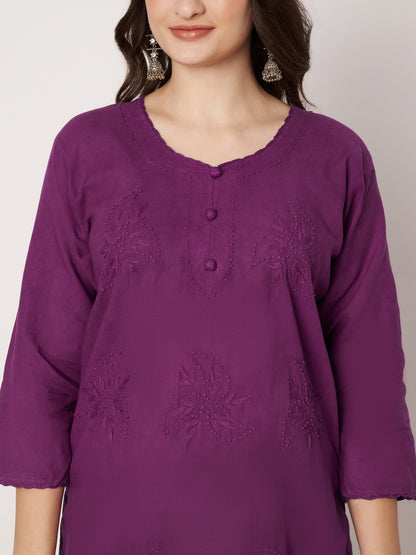 Kuberakshi -Chikankari Kurtis-  |women |Girls