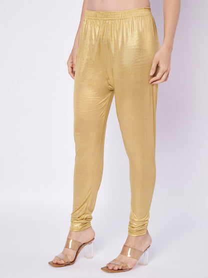 Kuberakshi Embellished V-Neck Kurta with Churidar Set