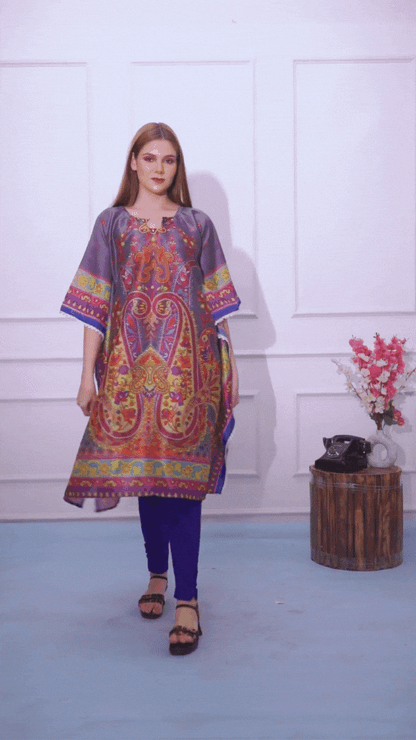 Traditional Print Kaftan set