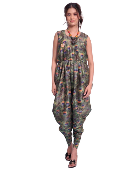 Peacock Jump suit