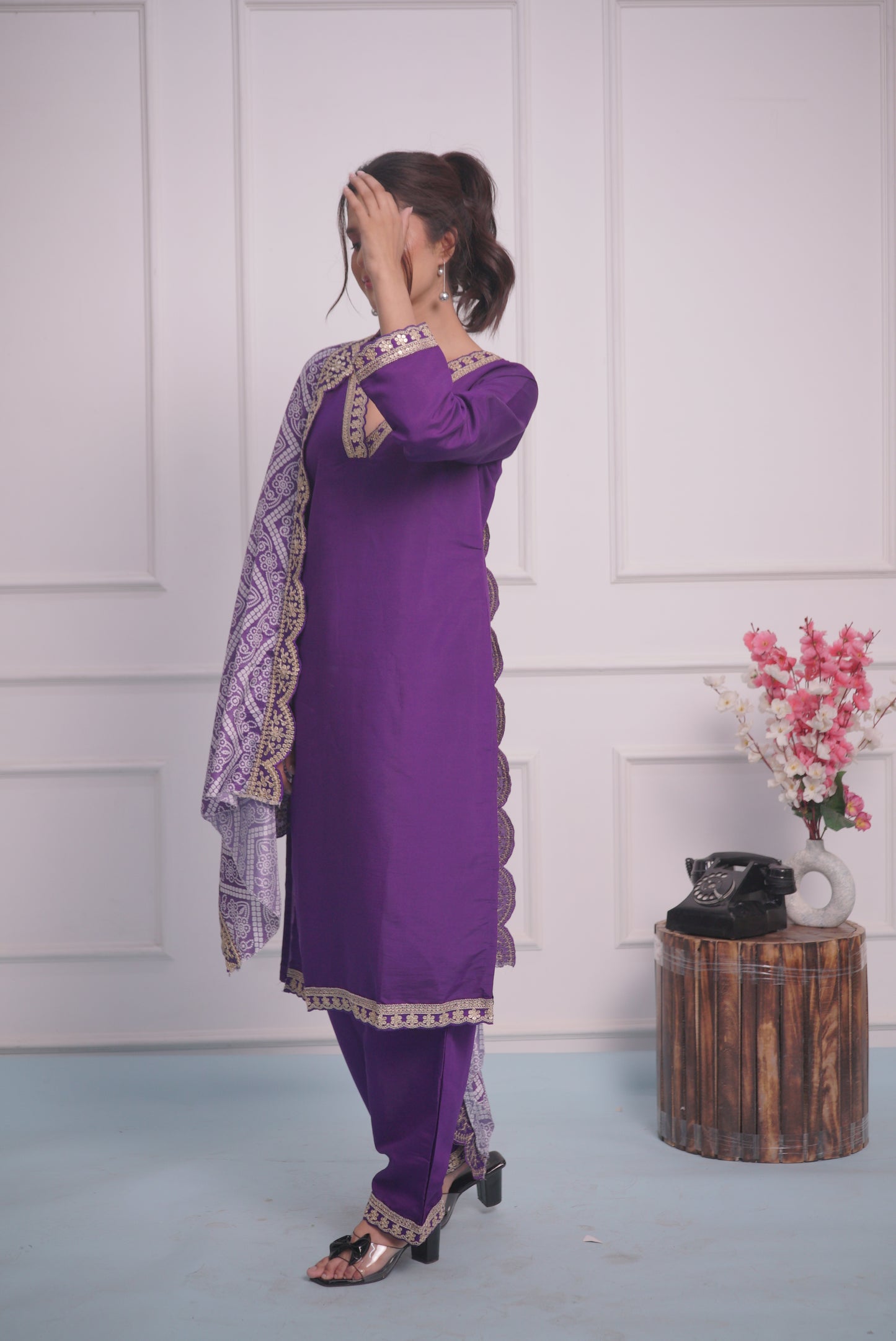 New designer party suit with pant  |Women|Girls|Party Wear|Ladies