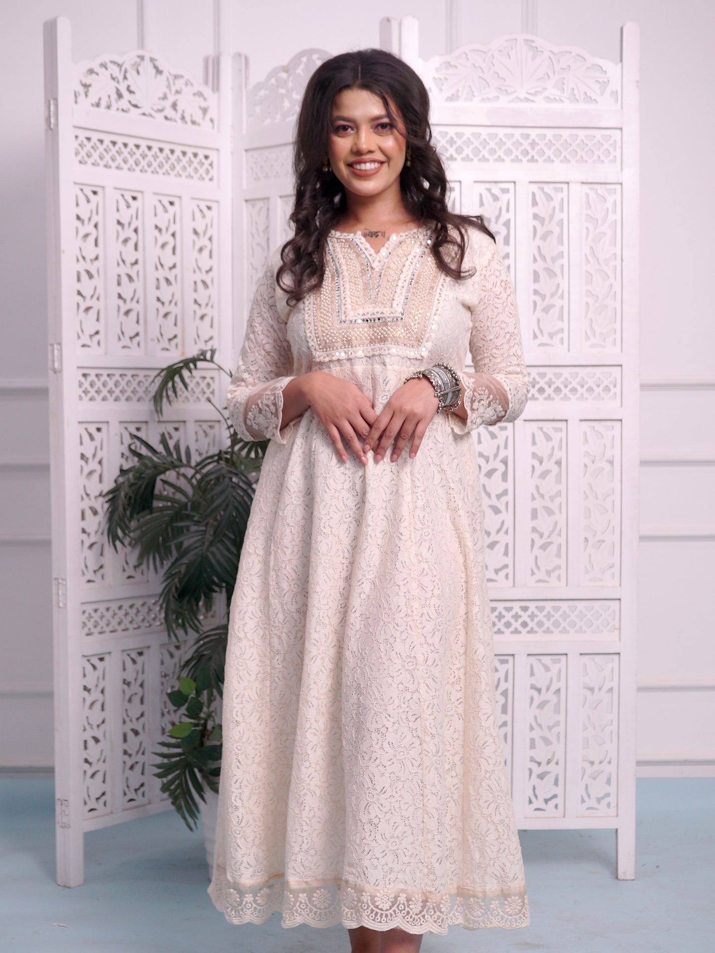 Party  Anarkali gown