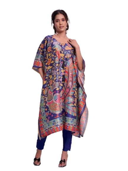 Classic Print Kaftan Set