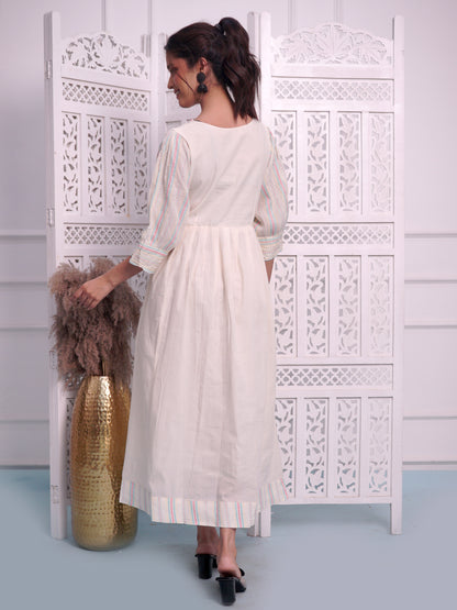 Party Wear Gown in Multicolour style