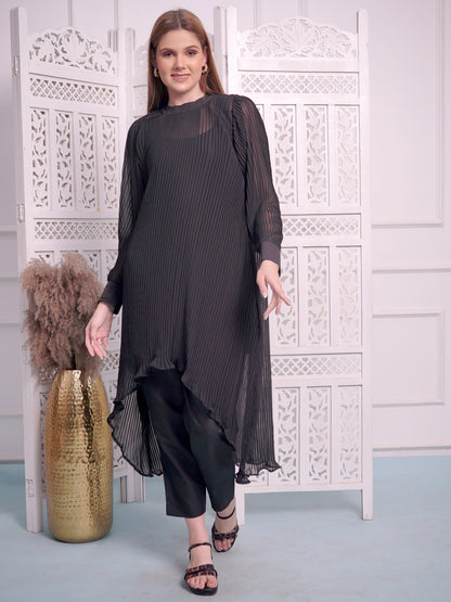 Cord set in Desirable Black colour