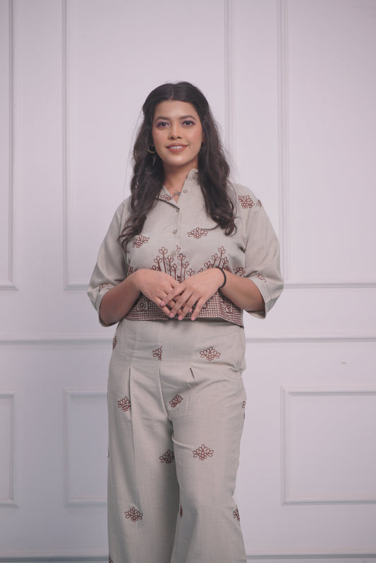 Embraided  Cord Set - Pastel Colour