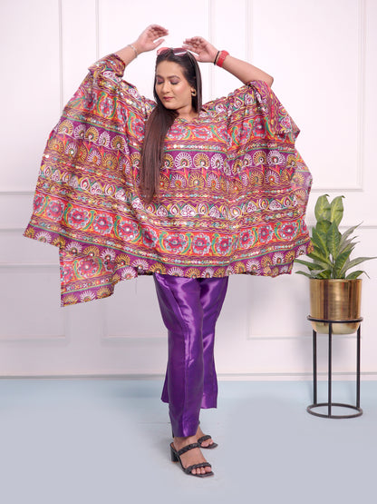 Jaipuri multi colour Cord Set