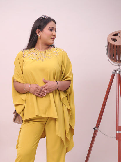 Party Style Kaftan  Co-ord Set