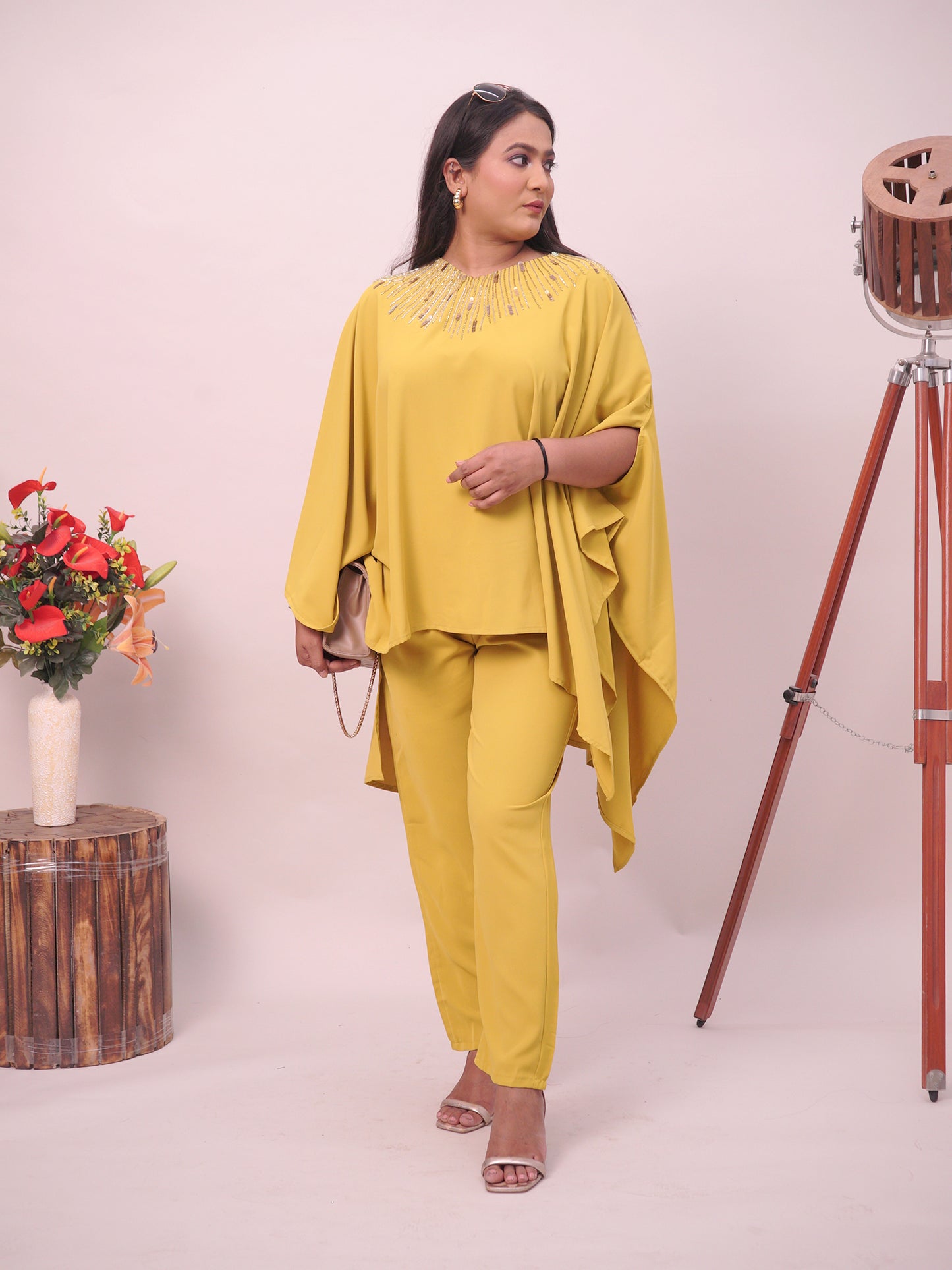Party Style Kaftan  Co-ord Set