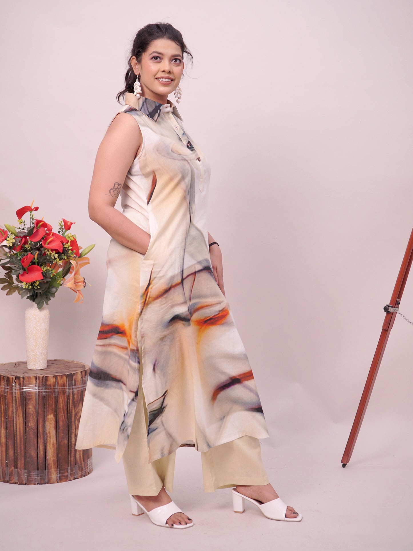 Khadi Cotton Cord Set