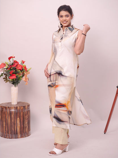 Khadi Cotton Cord Set