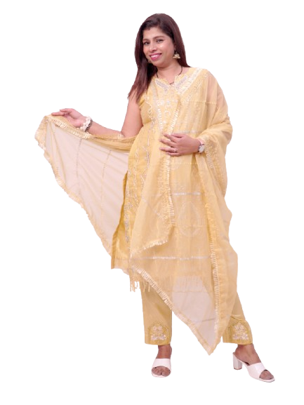 Ladoo A LIne Suit