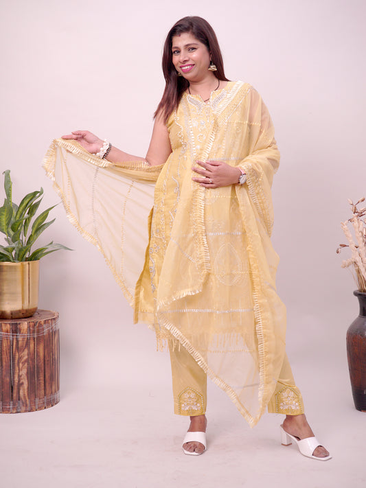 Ladoo A LIne Suit