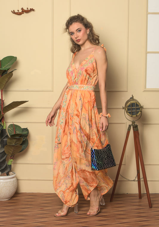 stylish Afghani Jump Suit For Women