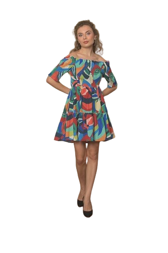 Aqua Girl Dress For Girls || Women||