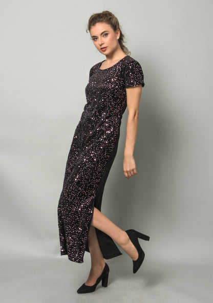 Wine Sequin Dress for women  | Girls | Ladies