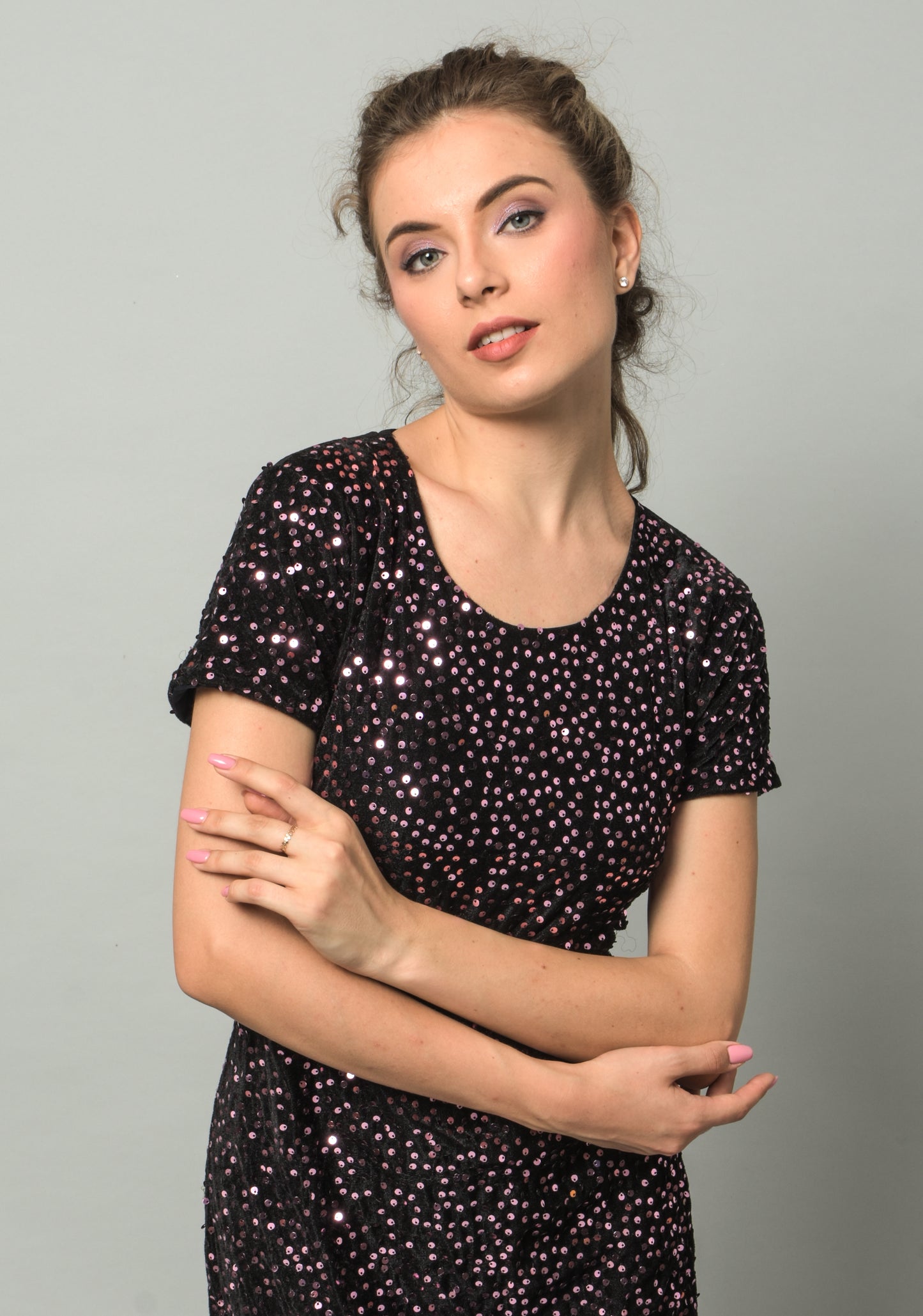 Wine Sequin Dress for women  | Girls | Ladies