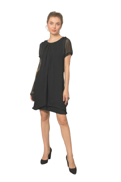 Georgette Designer Bodycon  Bebo short dress for girls |Women