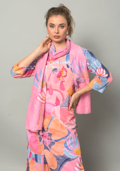 Pure Cotton  Regular Fit Kurta Set for Women