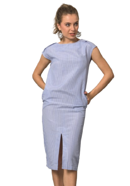 Pure Cotton Bodycon Western Dress