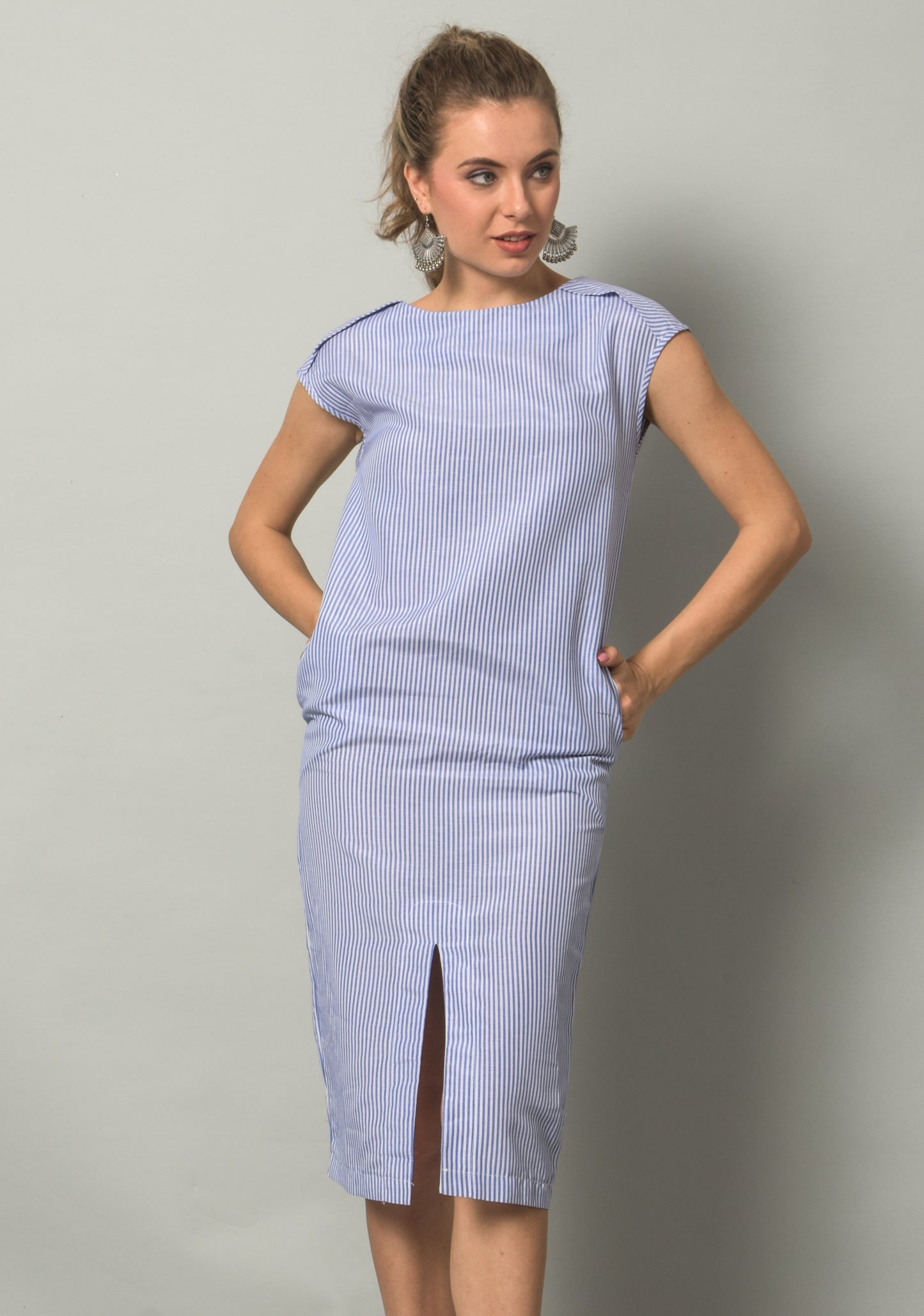 Pure Cotton Bodycon Western Dress