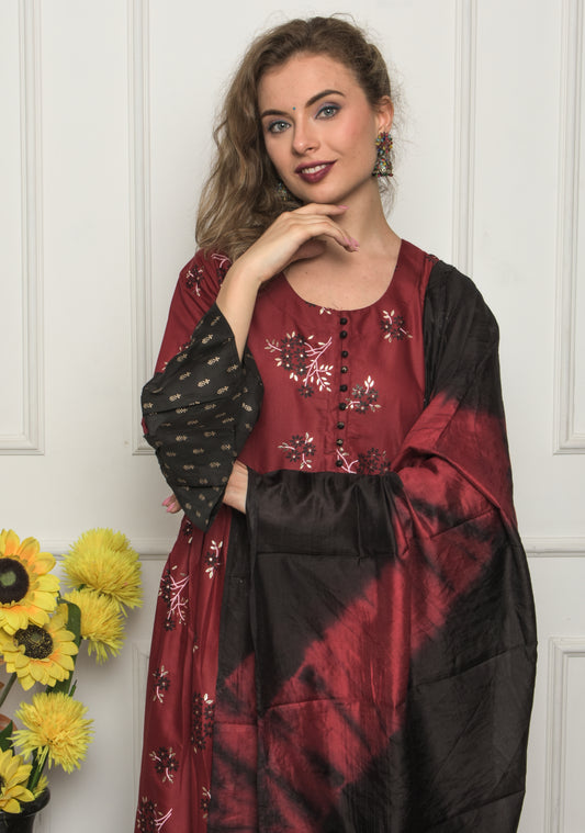 Pure Cotton Frock Suit