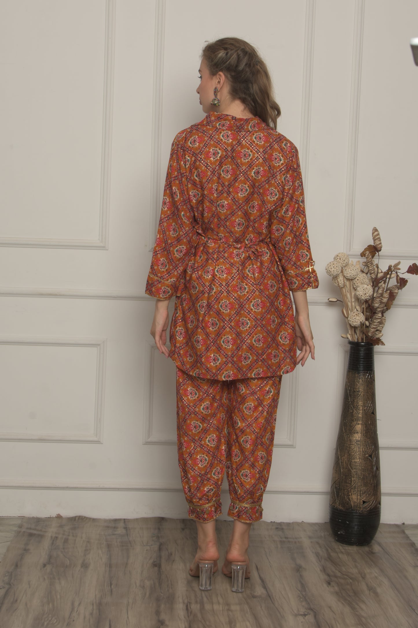 Afghani suit style co-ord set |women|girls
