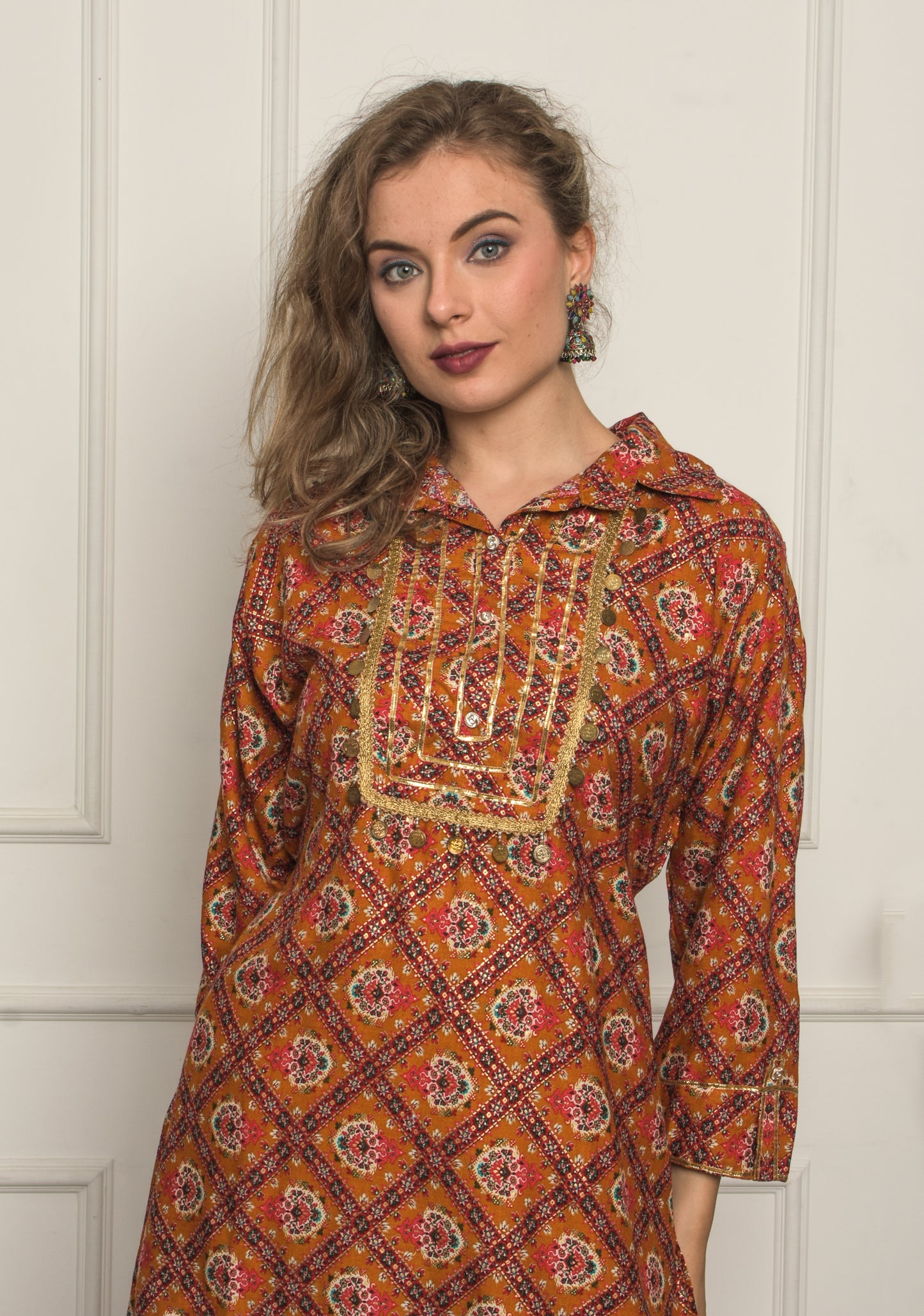 Afghani suit style co-ord set |women|girls