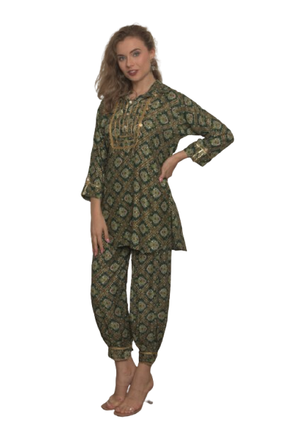 Women Afghani  Salwar Suit Set