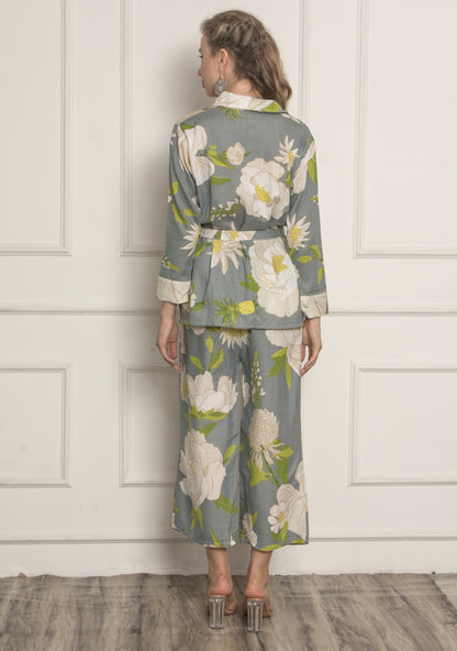 Comfy Floral printed style Cord Set for Women