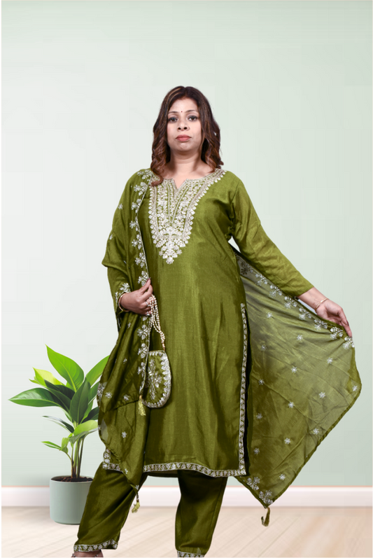 Kurta  Pant with Dupatta | Women | Girls