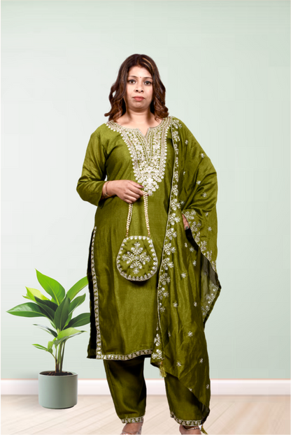 Kurta  Pant with Dupatta | Women | Girls