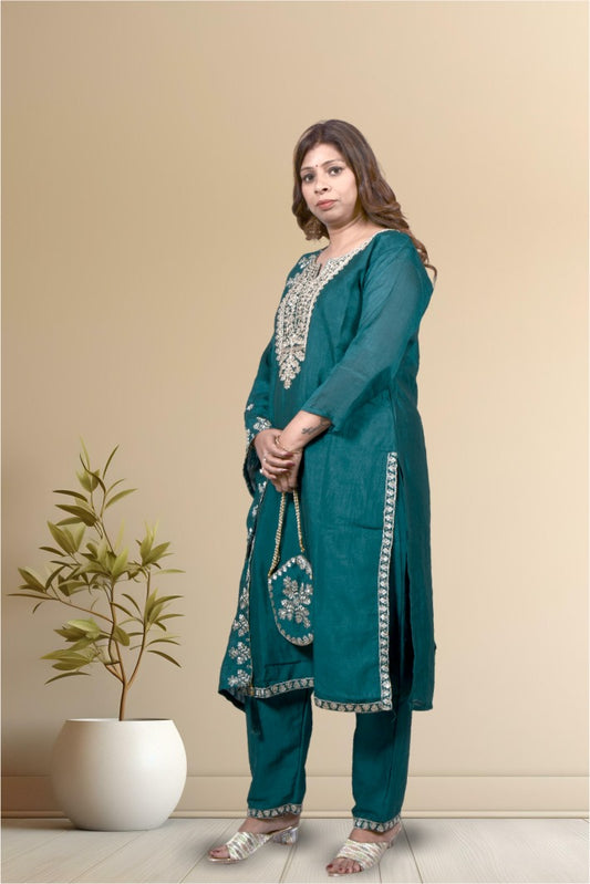 Kuberakshii - Kurta  Pant with Dupatta | Women | Girls